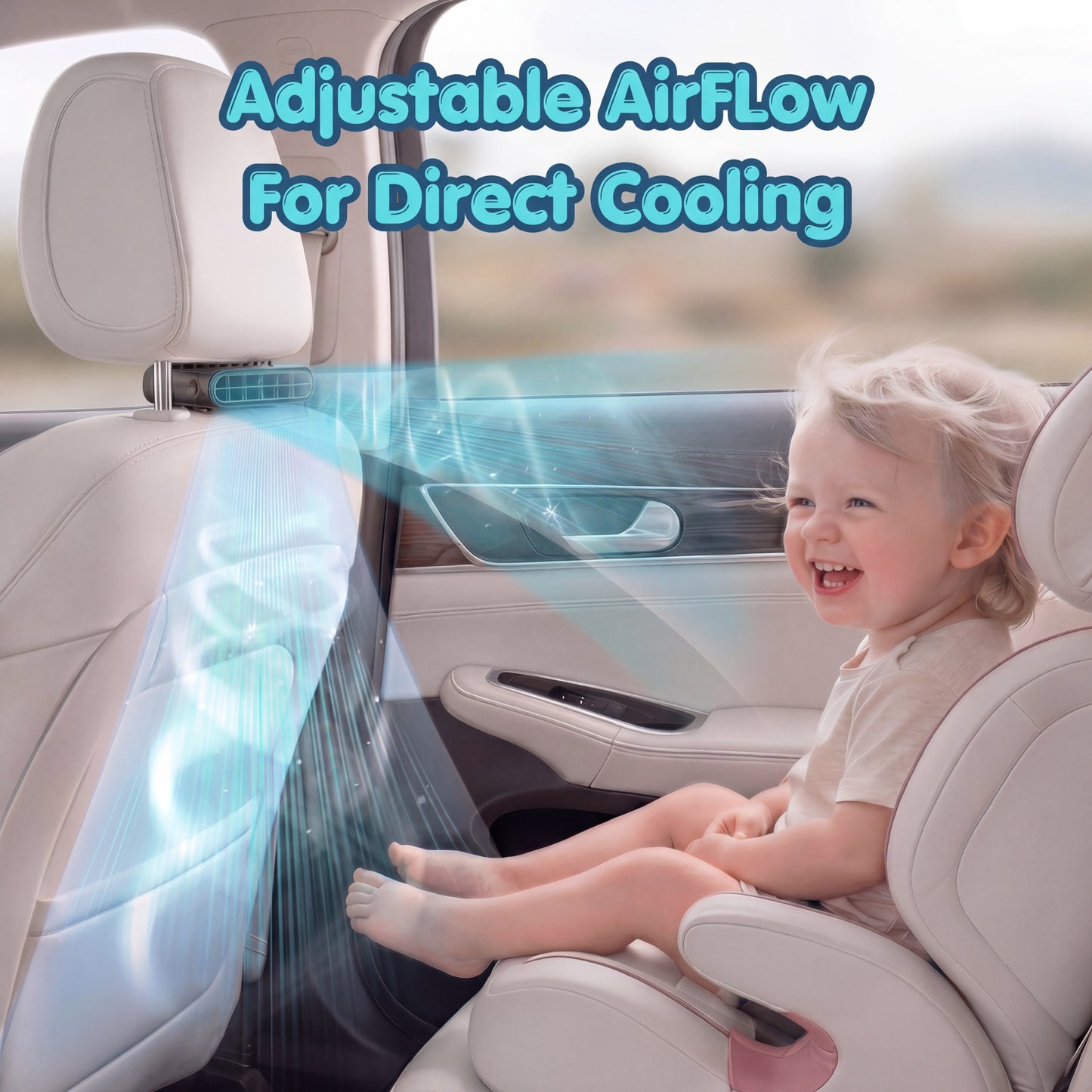 SeatBreeze Headrest Fan