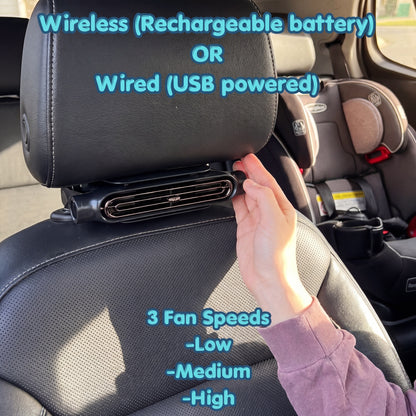 SeatBreeze Headrest Fan